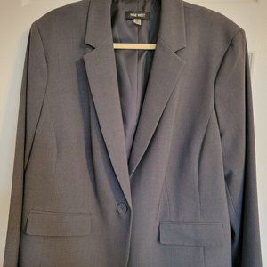 Plus Size Suit Jacket Size 18 Grey By 9 West